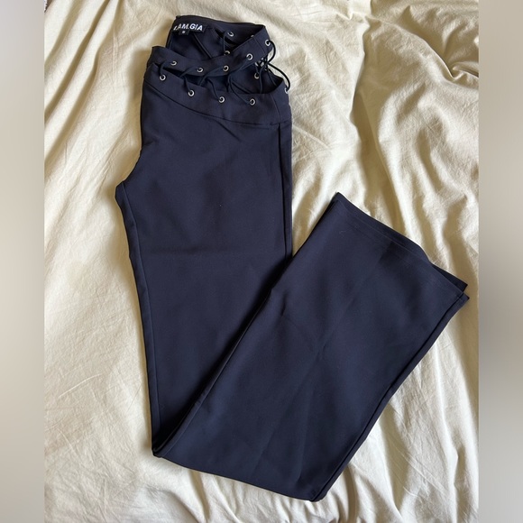 I AM GIA women’s black lace up trousers size S - Picture 2 of 5